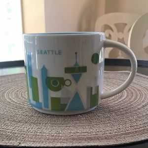 Starbucks Seattle "You Are Here" mug